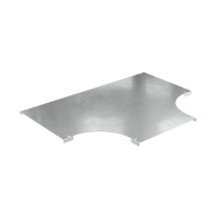 Крышка на ответвитель DPT Т-образ. горизонтальный 500 в комплекте с крепеж. эл. для монтажа цинк-ламель  SKTS500KZL