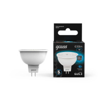 Лампа светодиодная Black 7Вт MR16 софит 6500К холод. бел. GU5.3 630лм  101505307