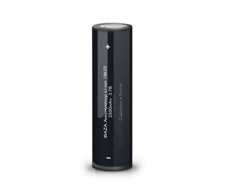 Аккумулятор 18650 3.7В Li-Ion 2500мА.ч без платы защиты  5037762