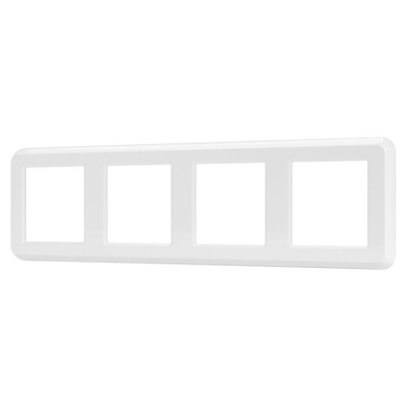 Рамка пластиковая FRM-VERSA-PL-4-WH  045187