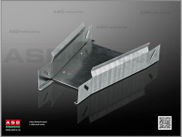 Отвод боковой неперф. ОБГгц300х50 1.2мм гор. оцинк.  EI-01.19.43.024