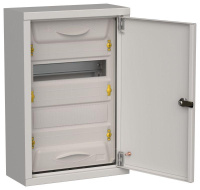 Корпус металлический ЩРн-24 (1х24) 460х310х140 IP31 сер. TITAN 5  TI5-50-N-024-31-7035