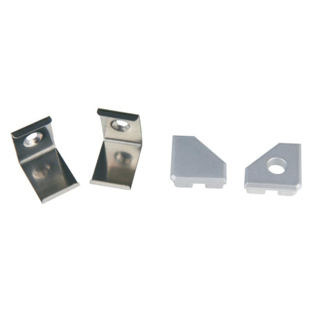 Набор аксессуаров UFE-N13 SILVER A POLYBAG для алюм. профиля серебр.  UL-00004061