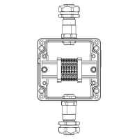 Коробка клеммная взрывозащ. TBE-A-12-(6xCBC.2)-1xKAEPM2MHK-20(A)-1xKAEPM2MHK-20(C)1Ex e IIC Т5 Gb / Ex tb IIICT95град.C Db IP66 алюм.  1201.121.22.11B Коробка клеммная взрывозащ. TBE-A-12-(6xCBC.2)-1xKAEPM2MHK-20(A)-1xKAEPM2MHK-20(C)1Ex e IIC Т5 Gb / Ex tb IIICT95град.C Db IP66 алюм.  1201.121.22.11B