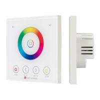 Панель ARL-2022-RGBW (12-24В 4х4А Sens) (IP20 пластик)  032360