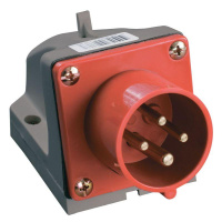 Вилка электрическая наружн. уст. 16А 3P+PЕ 380В IP44 ССИ-514  PSR52-016-4