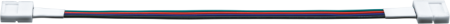 Коннектор 90 077 OLSC-RGB10mm-PC-W-PC-IP20 (уп.5шт)  90077