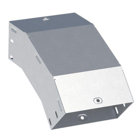 Угол для лотка вертикальный внешн. 45град. 50х50 INOX  vo455050-INOX
