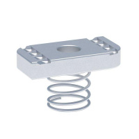 Гайка STRUT (канальная) М8 с короткой пружиной  stgkpM8