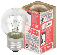 Лампа накаливания ДШ 40-230-Е27 40Вт шар (P45) 230В Е27 ЭРА Б0039133