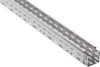 Лоток листовой перфорированный 100х80 L3000 сталь 0.7мм  CLP10-080-100-3