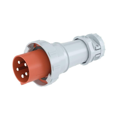 Вилка эл. каб. 63А 3P+E+N 400В IP67  DIS2186337