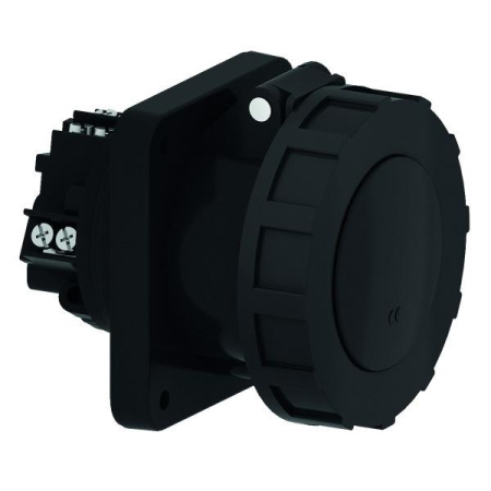 Розетка панельная 63А 5п 3P+N+PE 230-380В IP67  130196