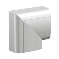 Угол плоский для кабель-канала 110х50 с разд. алюм.  01003G