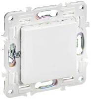 Заглушка с суппортом SKANDY SK-C01W арктич. бел.  SK-PL10-K01