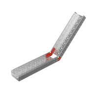 Комплект соединителей шарнирных для лотка с бортом H=100мм "ПЛЮС" SH3plus INOX304 КМ PL6507