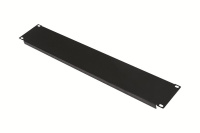 Заглушка (фальш-панель) 2U черн.  DR-461121