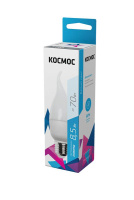 Лампа светодиодная CW 8.5Вт 220В E27 4500К Космос LkecLED8.5wCWE2745