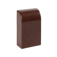 Заглушка 25х25 под темн. дерево Plast PROxima (уп.4шт)  ecd-25-25x4