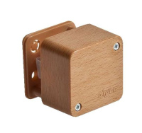 Коробка распределительная ОП 55х55х32мм IP40 бук (светл. основа)  65002-38М