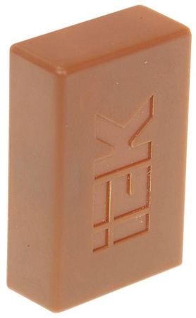 Заглушка 15х10 КМЗ дуб (уп.4шт) ELECOR  EL-KK10D-Z-015-010-K11