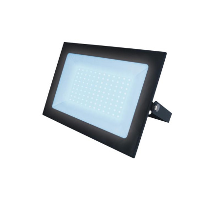 Прожектор светодиодный ULF-F21-100W/6500K IP65 200-250В BLACK дневной свет 6500К корпус черн.  UL-00007367