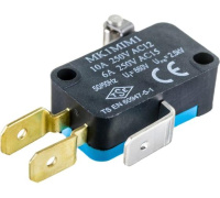 Выключатель-микро со стальным роликом на коротком рычажке  MK1MIM1