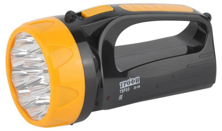 Фонарь-прожектор аккумуляторный TSP10 15LED 2 режима 4В 1.5А.ч ЗУ 220В (картон. упак.)  Б0016537