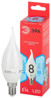 Лампа светодиодная RED LINE LED BXS-8W-840-E14 R 8Вт BXS свеча на ветру 4000К нейтр. бел. E14  Б0051848
