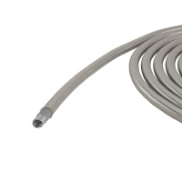 Металлорукав DN 50мм в гладкой SEBS изоляции и оплетке из нержавеющей стали Dвн. 50.5мм Dнар. 58.5 25м  607STX050