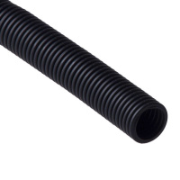 Труба гофрированная ПНД тяжелая d32мм без протяжки черн. (уп.25м)  23210