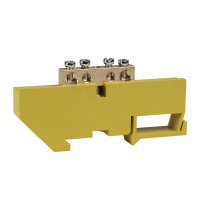 Шина нулевая с изолятором OptiKit BB-D-PE-DIN-4-6х9 желт.  277853