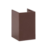 Соединитель 25х25 под темн. дерево Plast PROxima (уп.4шт)  cond-25-25x4