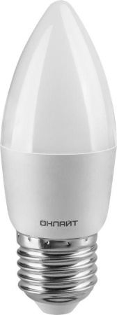 Лампа светодиодная 61 129 OLL-C37-6-230-6.5K-E27-FR 6Вт  61129