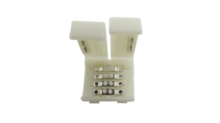 Коннектор для ленты RGB без проводов 4pin-10mm  00000000165
