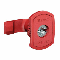 Замок для корпусов ST CE двойн. бородка 3мм красн.  R5CE206