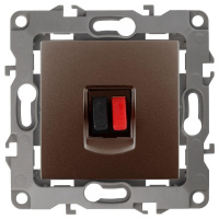 Розетка аудио 12-3111-13 бронза ЭРА Б0027458