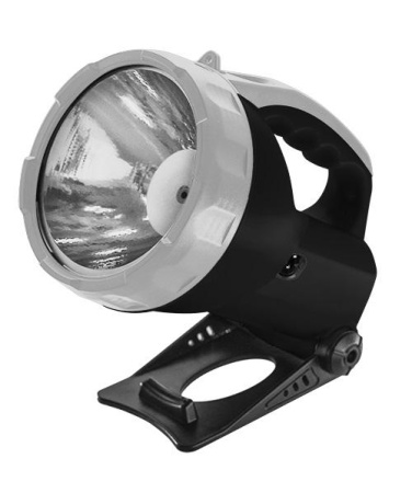 Фонарь-прожектор аккумуляторный AccuF6-L3W-bk SMD 3Вт IP20 2 режима: яркий/эконом аккум. 0.9А.ч индикатор зарядки; ремень с подставкой черн.  5027640