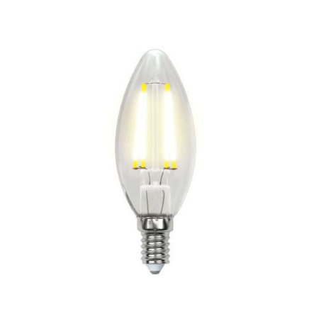 Лампа светодиодная LED-C35-6Вт/WW/E14/CL PLS02WH картон  UL-00000199