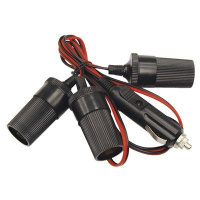 Разветвитель автоприкуривателя 3 гнезда шнур  16-0221