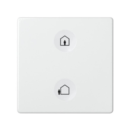 Выключатель сенсорный 2-кл. СП  82 Sense IP20 с тематич. маркир. Т1 бел.  8000623-030