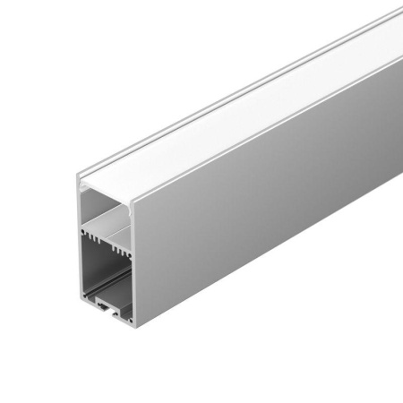 Профиль с экраном SL-LINE-3667-2500 ANOD+OPAL 2.5м алюм.  020463