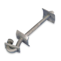 Крюк запираемый сквозной  SOT101.1R