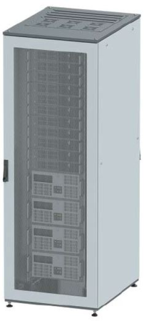 Шкаф напольный 47U Ш600хГ600 две перфорир. двери; крыша укомплектована вводом и заглушками  R5IT4766PF