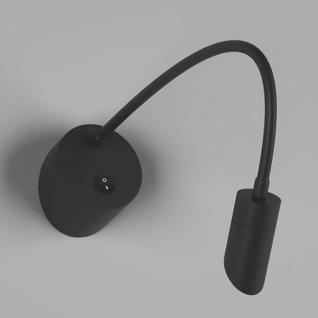 Светильник настенный BED BQ003103-A-3-BL-WW 3Вт 3000К IP20 черн.  00-00002894