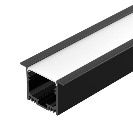 Профиль SL-LINIA49M-F-2000 BLACK 2м алюм.  036513