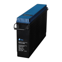 Батарея аккумуляторная HMF-12-150 свинцово-кислотная фронт-терминальная корпус из негорючего пластика 12В/150А.ч ПарусЭлектро HMF-12-150