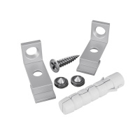 Комплект креплений для профиля с боковым свечением (уп.2шт)  ALM-3535R-1MT