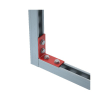 Соединитель угловой (4 отверстия) HD85 КМ LO56301