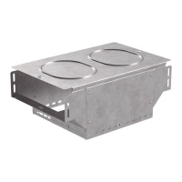 Ответвитель Т-образный вертикальный 300х100 с крышкой стандарт  PR16.0967